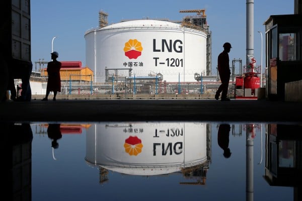 A liquified natural gas storage tank at Rudong port in Nantong, Jiangsu province. Photo: Reuters/File photo A liquified natural gas storage tank at Rudong port in Nantong, Jiangsu province. Photo: Reuters/File photo