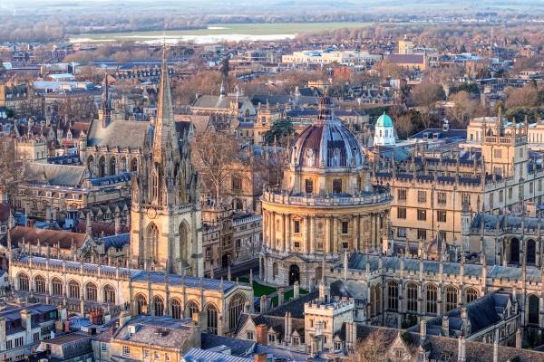 Historic buildings at the University of Oxford. Photo: Shutterstock