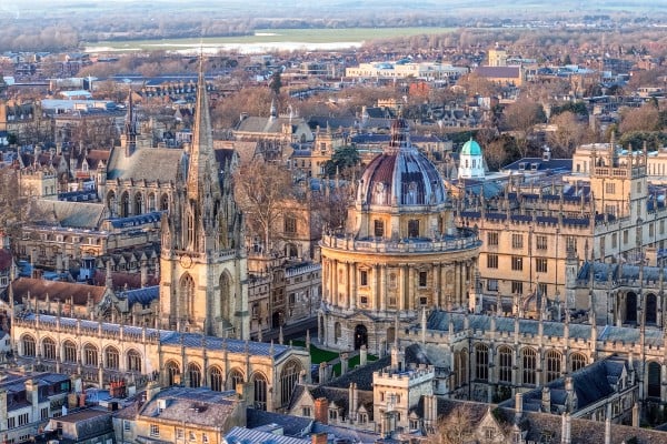 Historic buildings at the University of Oxford. Photo: Shutterstock Historic buildings at the University of Oxford. Photo: Shutterstock