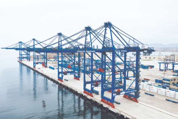 Peru’s new government did not mention the Chinese-built Chancay megaport, operated by Cosco Shipping, in its first comprehensive policy programme. Photo: Handout