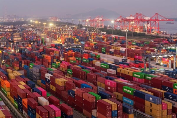 Shipping containers at a port in Nanjing, eastern China. Brussels has set a three-month deadline for a rebalancing of trade ties. Photo: AFP Shipping containers at a port in Nanjing, eastern China. Brussels has set a three-month deadline for a rebalancing of trade ties. Photo: AFP