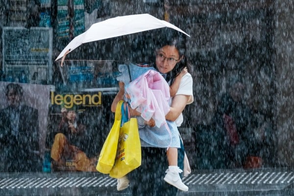The Observatory has warned of strong winds and heavy showers from Tuesday. Photo: Dickson Lee The Observatory has warned of strong winds and heavy showers from Tuesday. Photo: Dickson Lee
