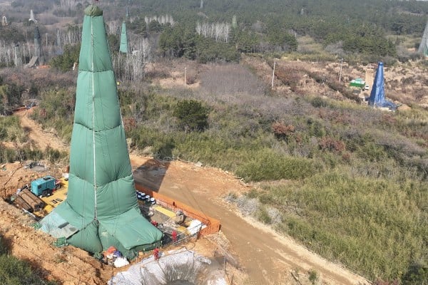 China has discovered a major copper and gold deposit in Xuancheng, Anhui province. Photo: CCTV China has discovered a major copper and gold deposit in Xuancheng, Anhui province. Photo: CCTV