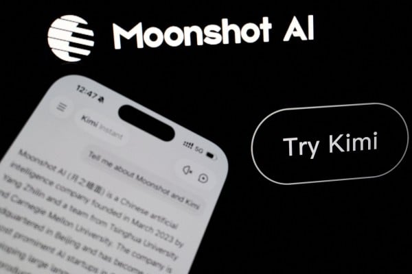 An influx of powerful new open-weight models, including Moonshot AI’s Kimi K3, has helped China dominate the industry recently. Photo: Reuters