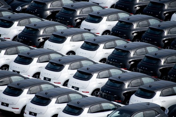 Chinese-made Great Wall cars at a port in Germany. Photo: DPA Chinese-made Great Wall cars at a port in Germany. Photo: DPA