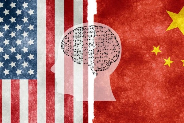 The US and China are competing for global leadership in artificial intelligence as the technology rapidly advances. Photo: Shutterstock The US and China are competing for global leadership in artificial intelligence as the technology rapidly advances. Photo: Shutterstock