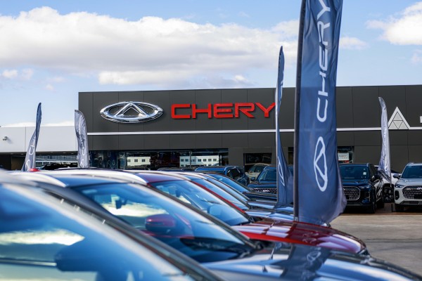 Chery cars on display at a dealership in Canberra on Thursday. Photo: Xinhua Chery cars on display at a dealership in Canberra on Thursday. Photo: Xinhua
