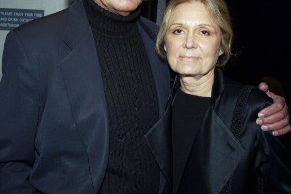 Author Gloria Steinem and her husband David Bale, Christian Bale’s father, were married for three years before his tragic death in 2003. Photo: Getty Images Author Gloria Steinem and her husband David Bale, Christian Bale’s father, were married for three years before his tragic death in 2003. Photo: Getty Images