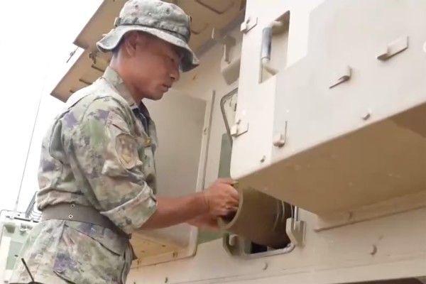 The 71st Group Army of the People’s Liberation Army in recent months has been equipped with a batch of PLZ-05 155mm self-propelled howitzers. Photo: CCTV