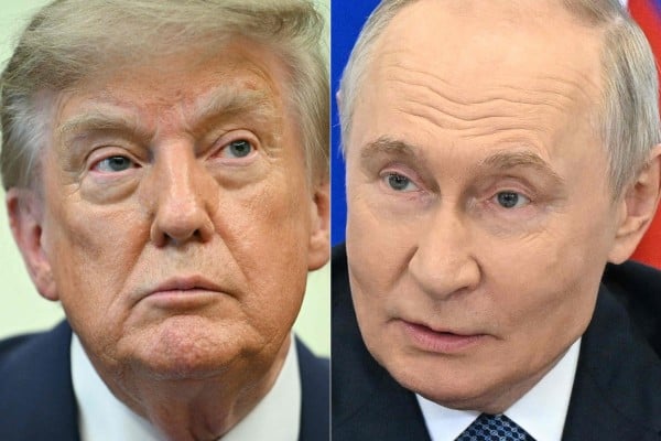 US President Donald Trump and Russian President Vladimir Putin discussed the Ukraine conflict in a phone call. Photo: AFP US President Donald Trump and Russian President Vladimir Putin discussed the Ukraine conflict in a phone call. Photo: AFP