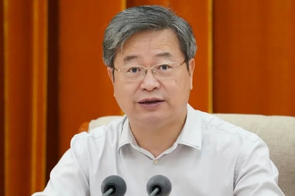 Chen Yixin has called to establish "a fair and open international AI rules system”. Photo: Weibo Chen Yixin has called to establish "a fair and open international AI rules system”. Photo: Weibo
