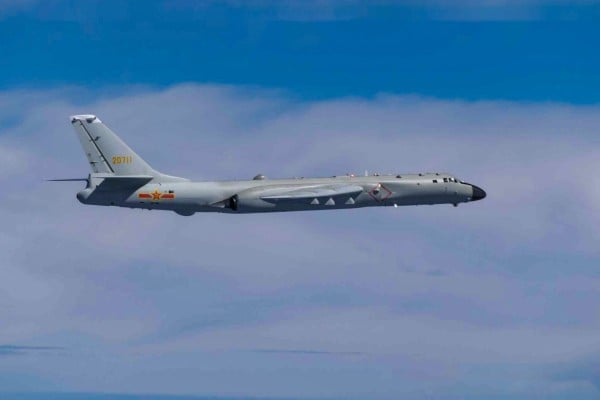 The H6 is the only strategic bomber of the People’s Liberation Army. Photo: Handout The H6 is the only strategic bomber of the People’s Liberation Army. Photo: Handout