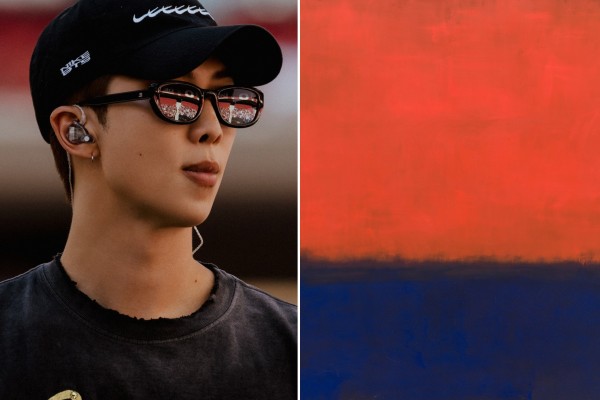 RM of K-pop act BTS co-curates the “RM x SFMOMA: Between You and Me” exhibition at the San Francisco Museum of Modern Art. Photo: Handout