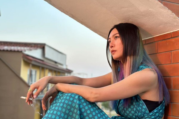 Liu Yuqiao as the titular transgender sex worker in a still from Cyclone (category: III, Cantonese, Mandarin). Directed by Philip Yung and co-starring Edwynn Li and Jenny Suen.