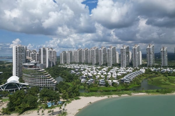 An aerial view of Forest City development in Johor Bahru, Malaysia. Photo: EPA-EFE An aerial view of Forest City development in Johor Bahru, Malaysia. Photo: EPA-EFE