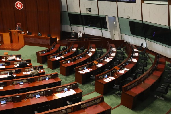 Hong Kong lawmakers should quickly pass legislation on the central government’s overhaul of the city’s electoral system, Carrie Lam says. Photo: Dickson Lee Hong Kong lawmakers should quickly pass legislation on the central government’s overhaul of the city’s electoral system, Carrie Lam says. Photo: Dickson Lee