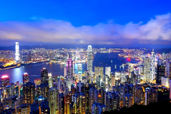 Hong Kong is intended to play a role as an Asia-Pacific headquarters and business services and innovation centre for the Greater Bay Area region, the report says. Photo: Shutterstock Images