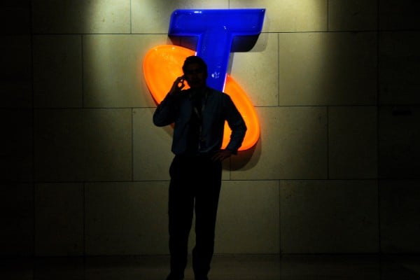 Telstra said it would hold 100 per cent of the equity in Digicel Pacific. Photo: AFP
