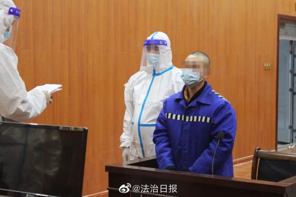 Li Qixian was sentenced to seven months’ jail by the Pishan County People’s Court in Xinjiang. Photo: Weibo