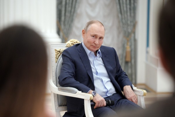 Russian President Vladimir Putin in Moscow. Photo: Sputnik/AFP/Getty Images/TNS