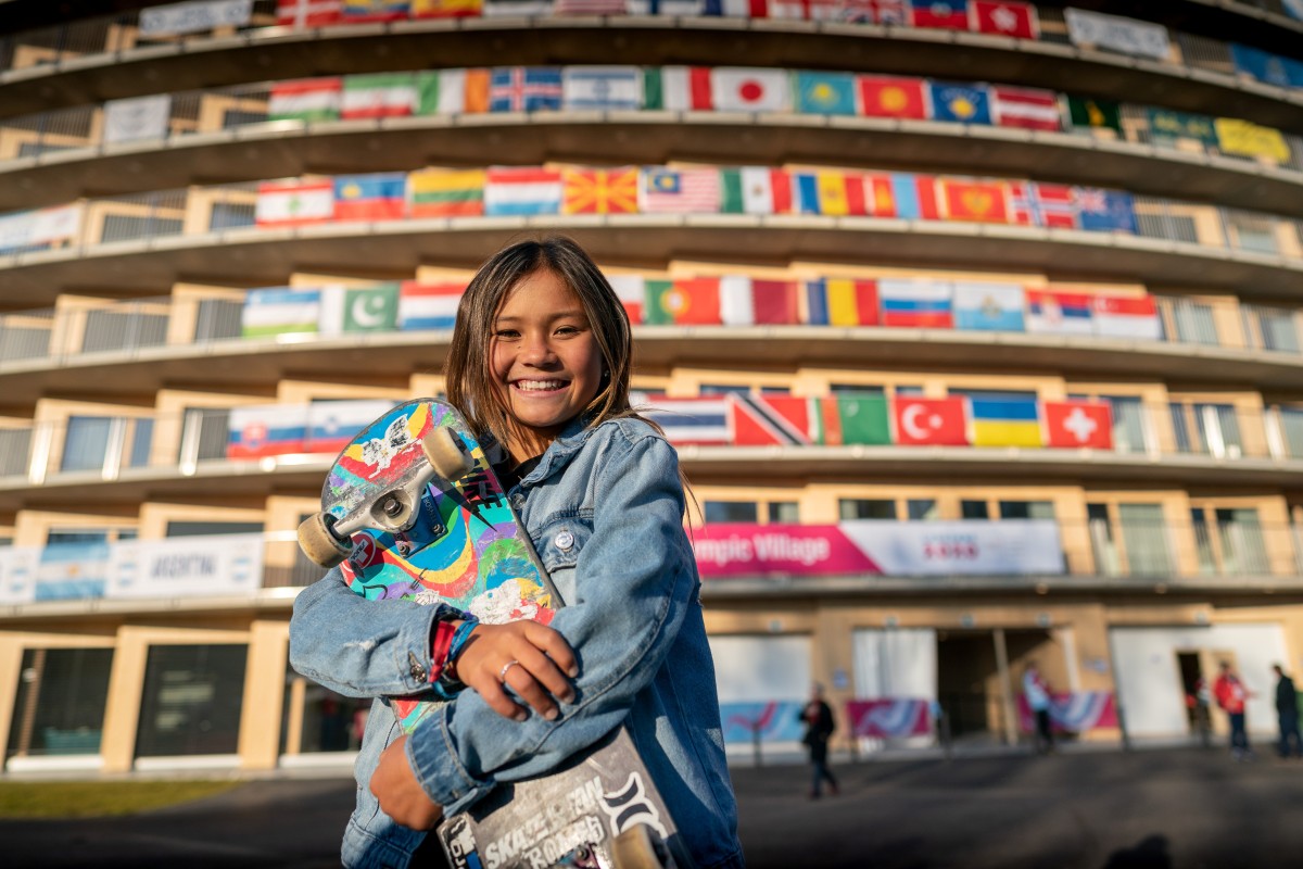 Sky Brown, 11, is a skateboarding prodigy and hopes to represent Britain at the 2020 Tokyo Olympics.