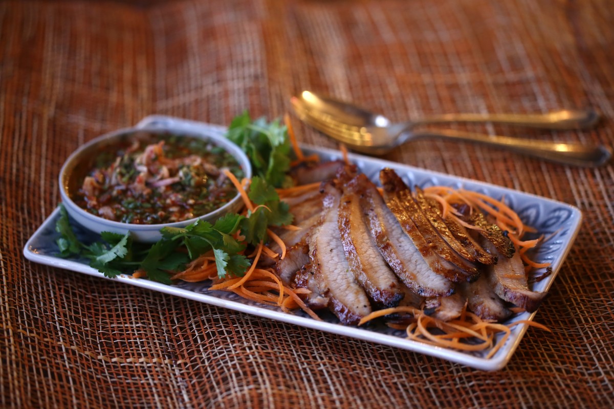 Thai-style Grilled Pork Neck - Recipe | SCMP Cooking