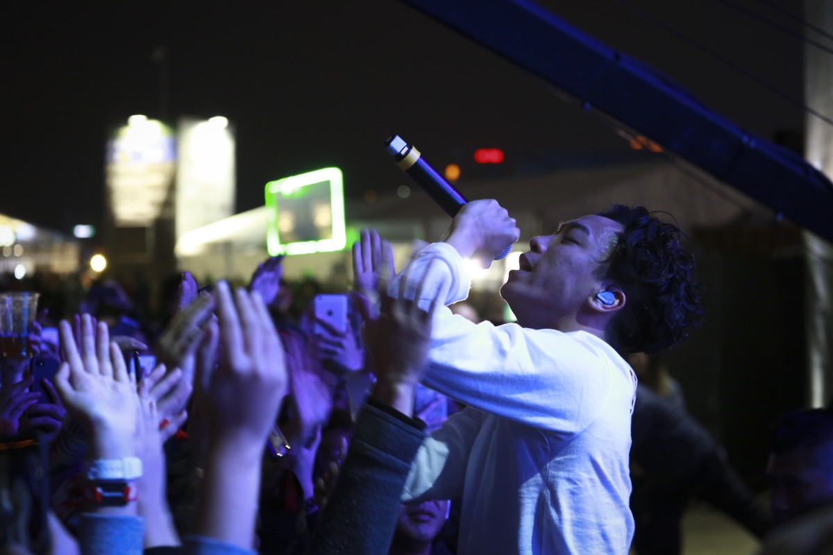Sunny Chan of Supper Moment at the Clockenflap 2017 festival. The event has been cancelled for the second year in a row, this time because of Covid-19. Photo: SCMP / James Wendlinger