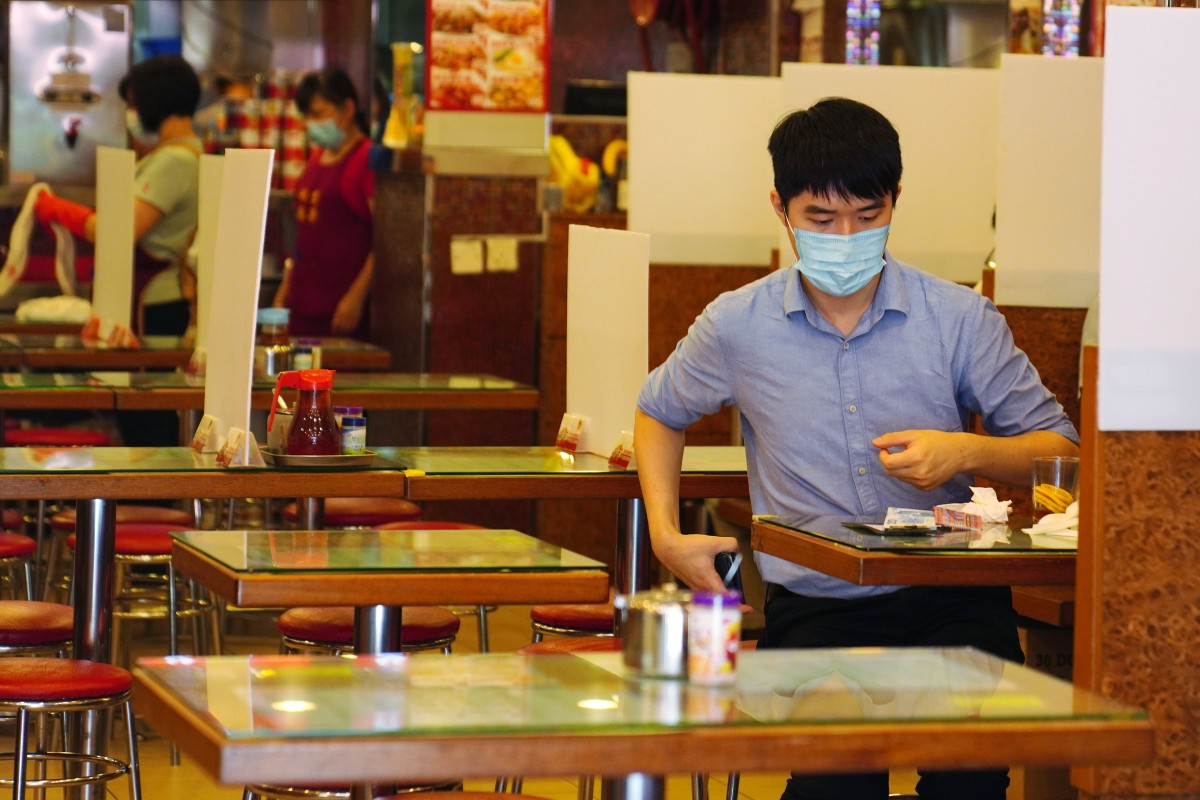 If the new wave of infections continues as its current rate, restaurants may be forced to move to take out only. Photo: SCMP/ Sam Tsang