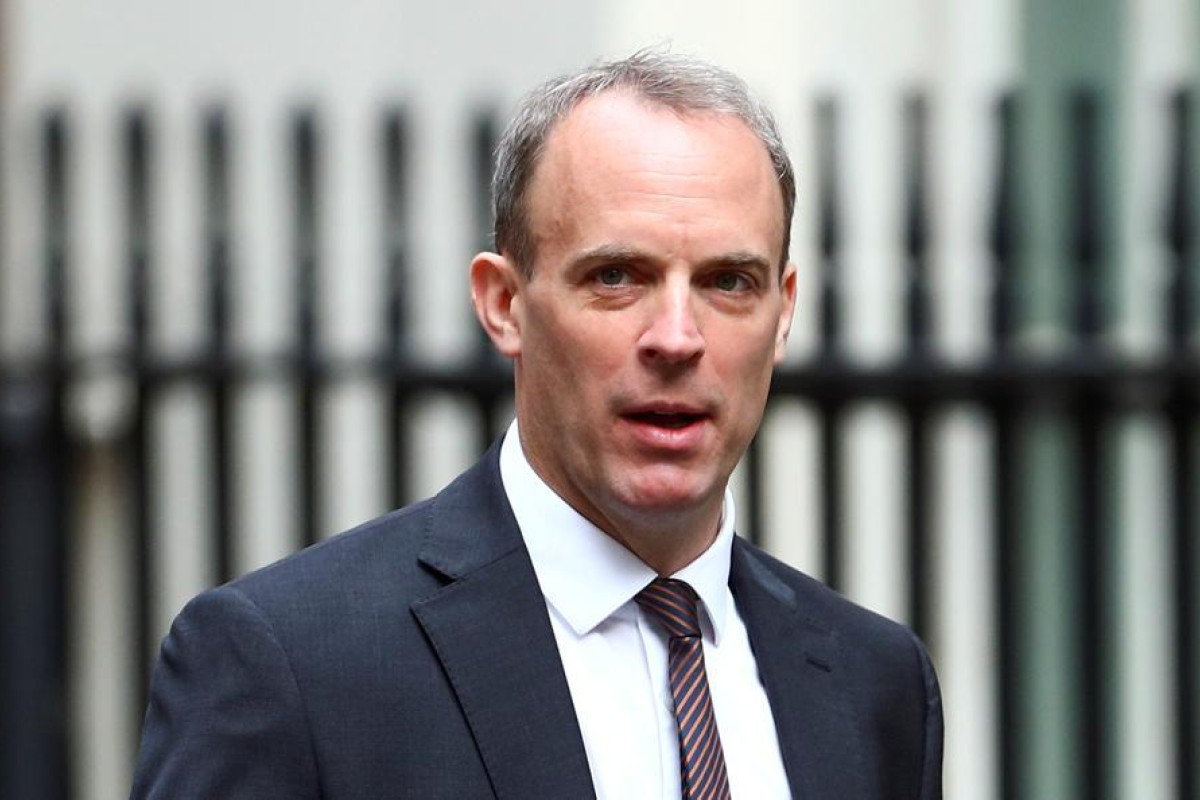 Britain's Foreign Secretary Dominic Raab announced Britain will suspend the country's extradition treaty with Hong Kong, following in the footsteps of the US, Australia and Canada. Photo: Reuters