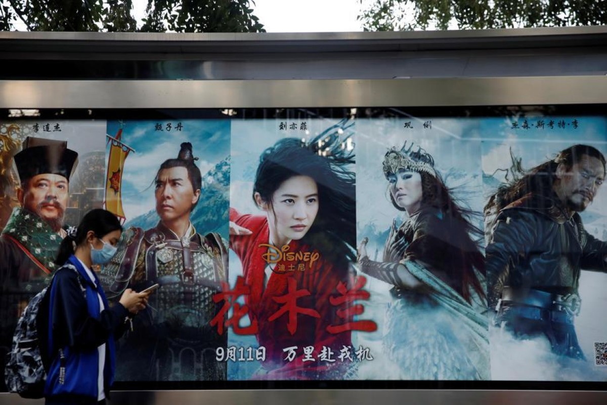 The live-action 'Mulan' previously faced backlash for the star's pro-Hong Kong police tweets during the city's year-long protest movement. Photo: Reuters