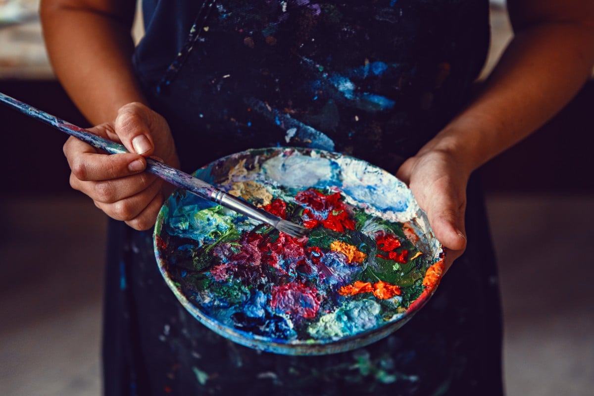 Being an artist allows you to express your thoughts and feelings.