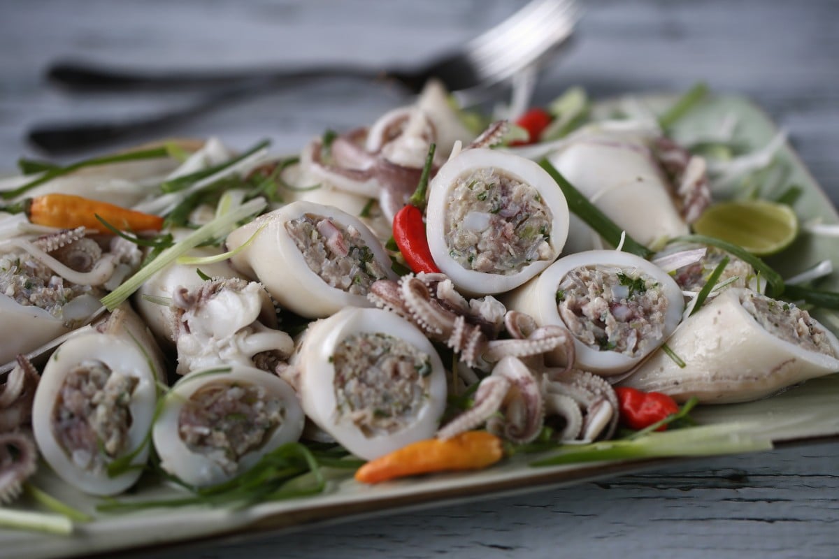Stuffed squid Vietnamese style - recipe | SCMP Cooking
