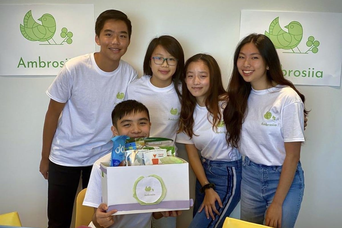 Ambrosiia, which means 'the food of the gods', helps people get access to healthy snacks. Photo: Team Ambrosiia