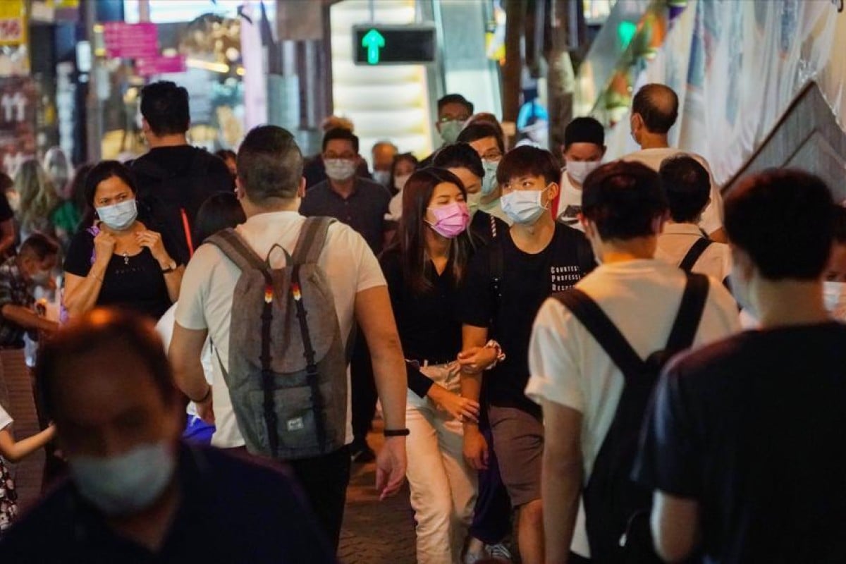 The Covid-19 transmission rate in Hong Kong has climbed above one for the first time since July 25. Photo: SCMP/ Felix Wong