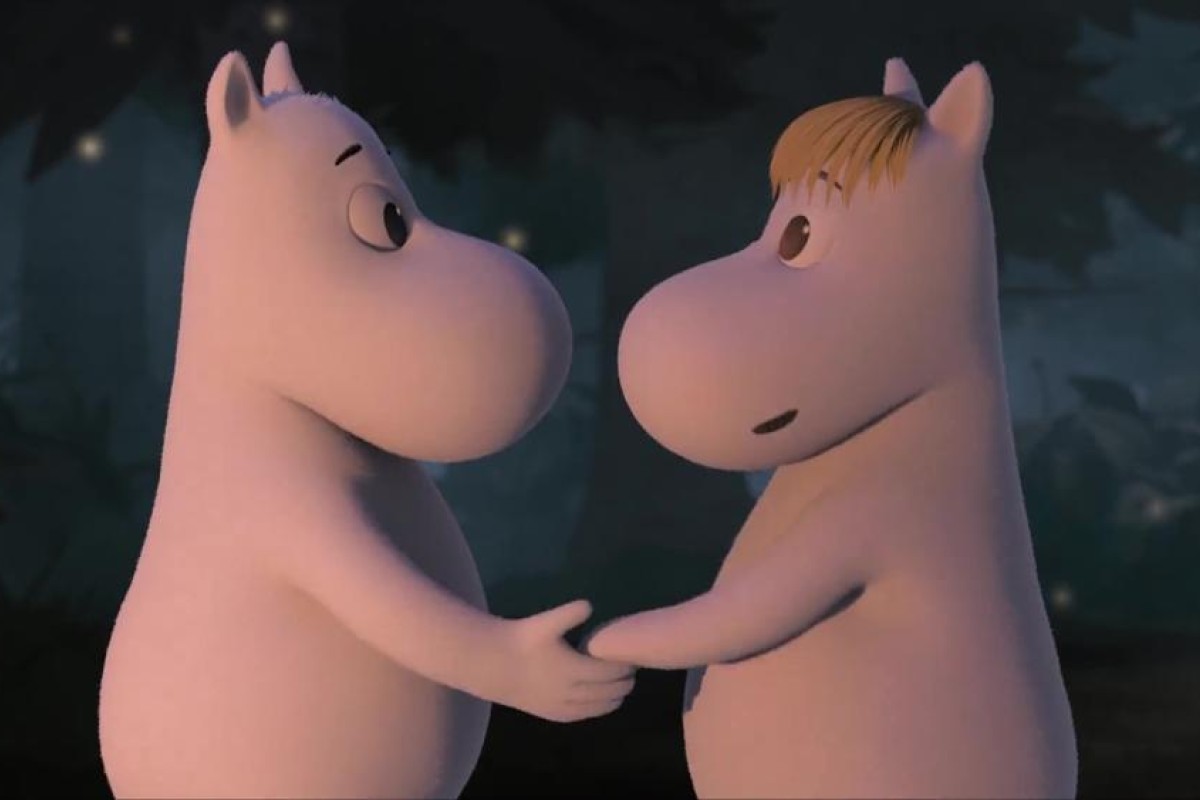 The Moomins series has brought joy to many children during difficult times. Photo: IFC Mall
