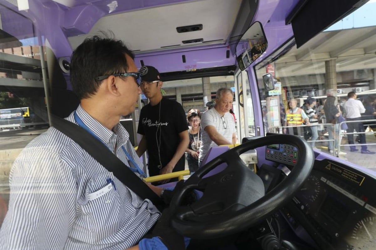Stressed, paired with sitting for long hours, contributes to health problems for the city's bus drivers. Photo: SCMP/Winson Wong