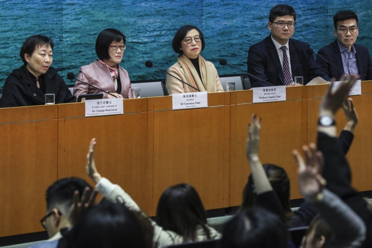 Near-daily press conferences updating the Covid-19 situation, a fixture since the beginning of the pandemic, were to be moved online. Photo: SCMP/ Dickson Lee