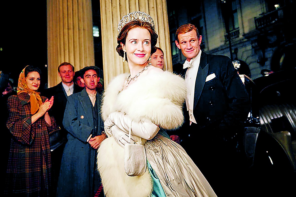 Prince Philip has been portrayed by a number of actors, including Matt Smith (right, with Claire Foy as Queen Elizabeth) in The Crown. Photo: Netflix