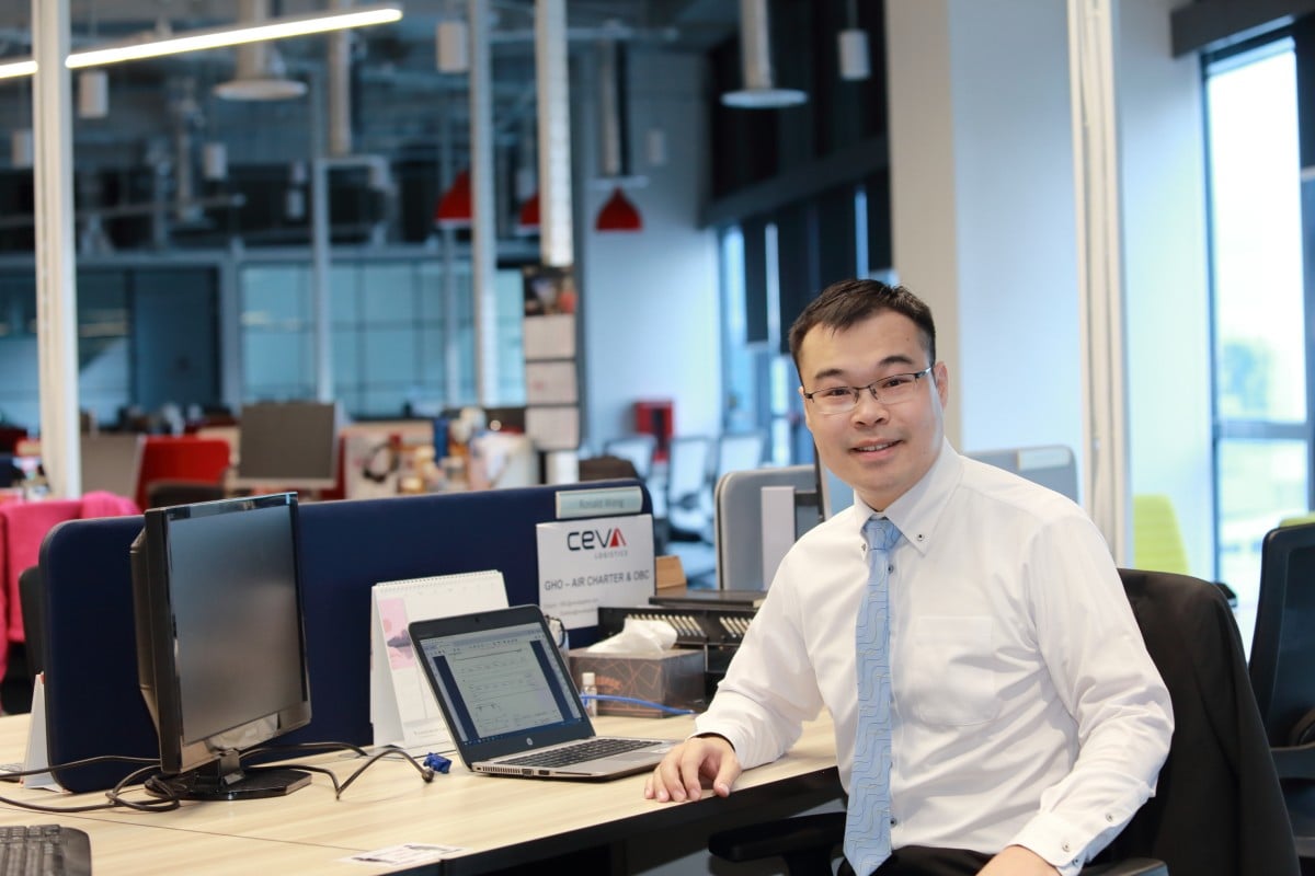 Ronald Wong says his experience at PolyU prepared him for the role he has today. Photo: Handout