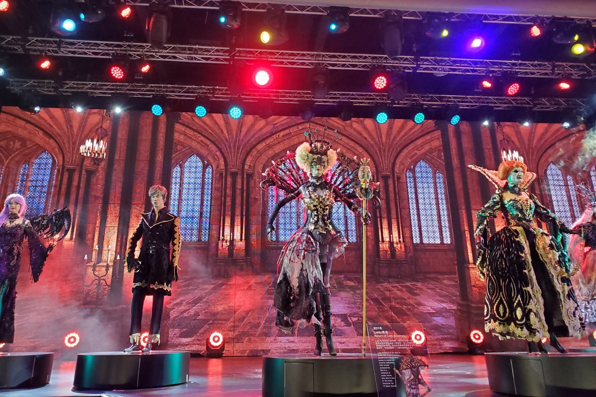 You can view costumes from the park’s past at the 20 Years of Horror exhibition. Photo: SCMP/ Sue Ng