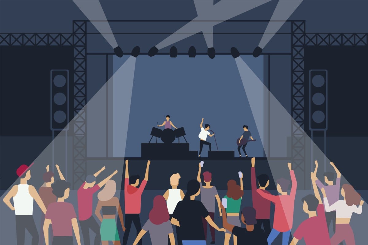 This week’s listening exercise features an interview with the lead singer of a band. Photo: Shutterstock