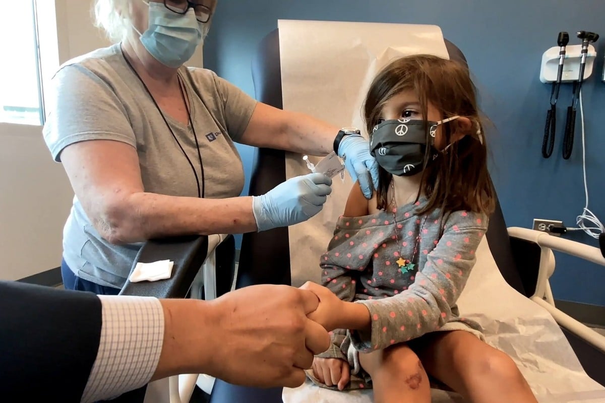 Experts say it is crucial to vaccinate children to achieve population immunity against Covid-19. Photo: Reuters