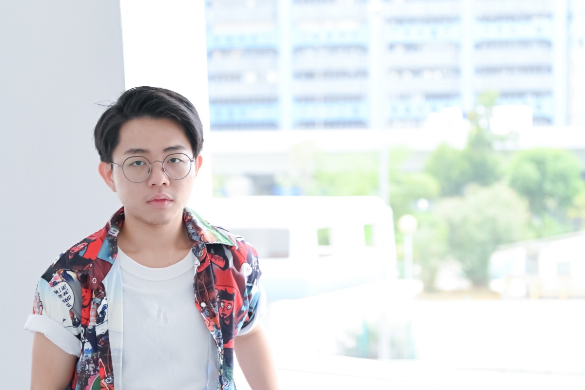 Liam Mak is a 20-year-old transgender activist in Hong Kong, and a co-founder of Quarks, an organisation that supports trans teens. Photo: Liam Mak