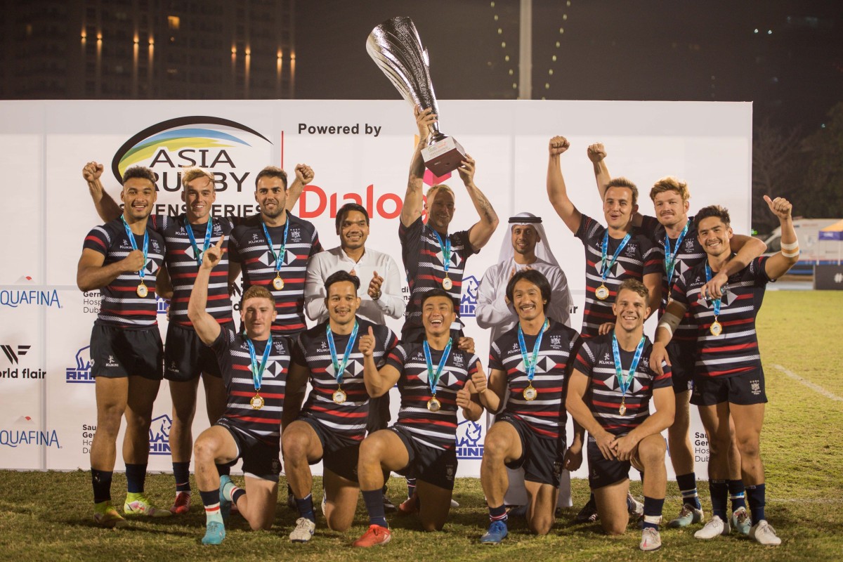 After winning the Asia Rugby Sevens Series 2021, Hong Kong men’s rugby sevens team have sealed a 2022 Rugby World Cup in Dubai. Photo: Asia Rugby