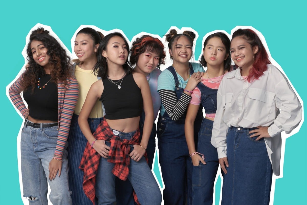 The main cast from the upcoming theatrical production “Only a Girl”. Photo: Handout