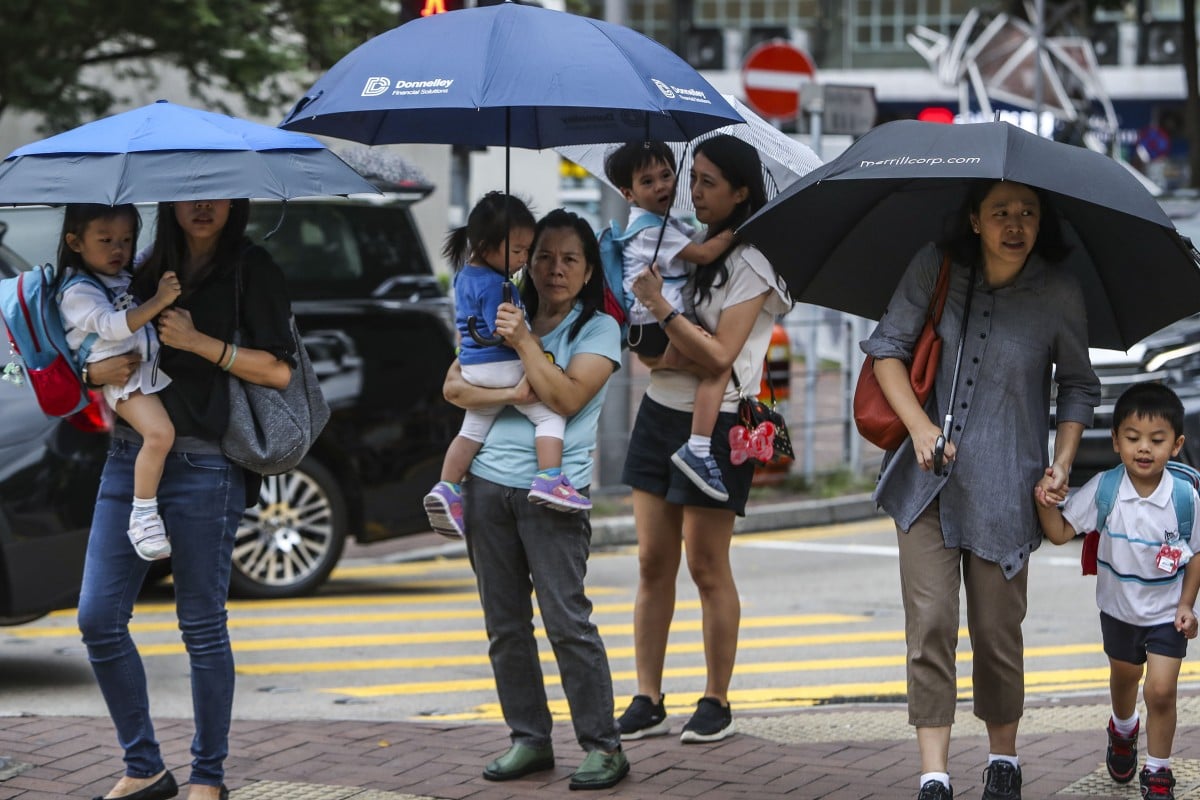 A study from Baptist University has found that Hong Kong couples who employ domestic helpers after having their first child are more likely to have a second. Photo: Winson Wong