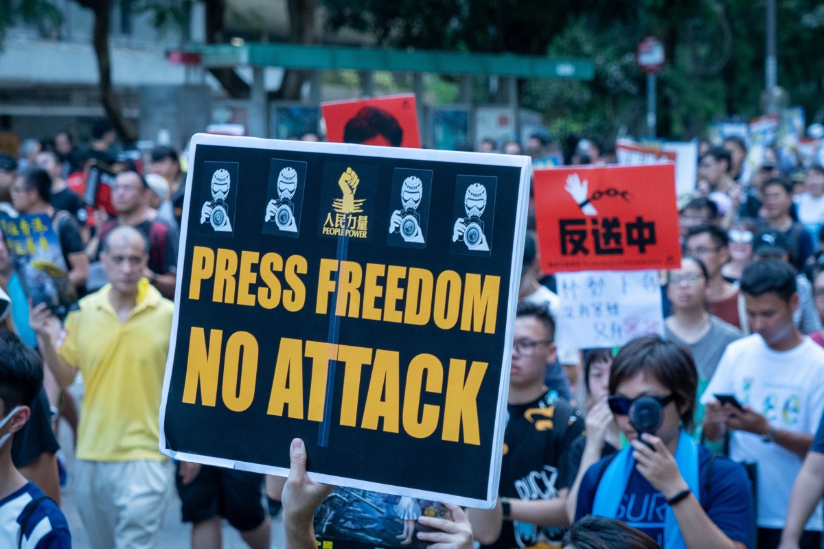 Press freedom in Hong Kong has sharply declined since the introduction of the national security law. Photo: Shutterstock