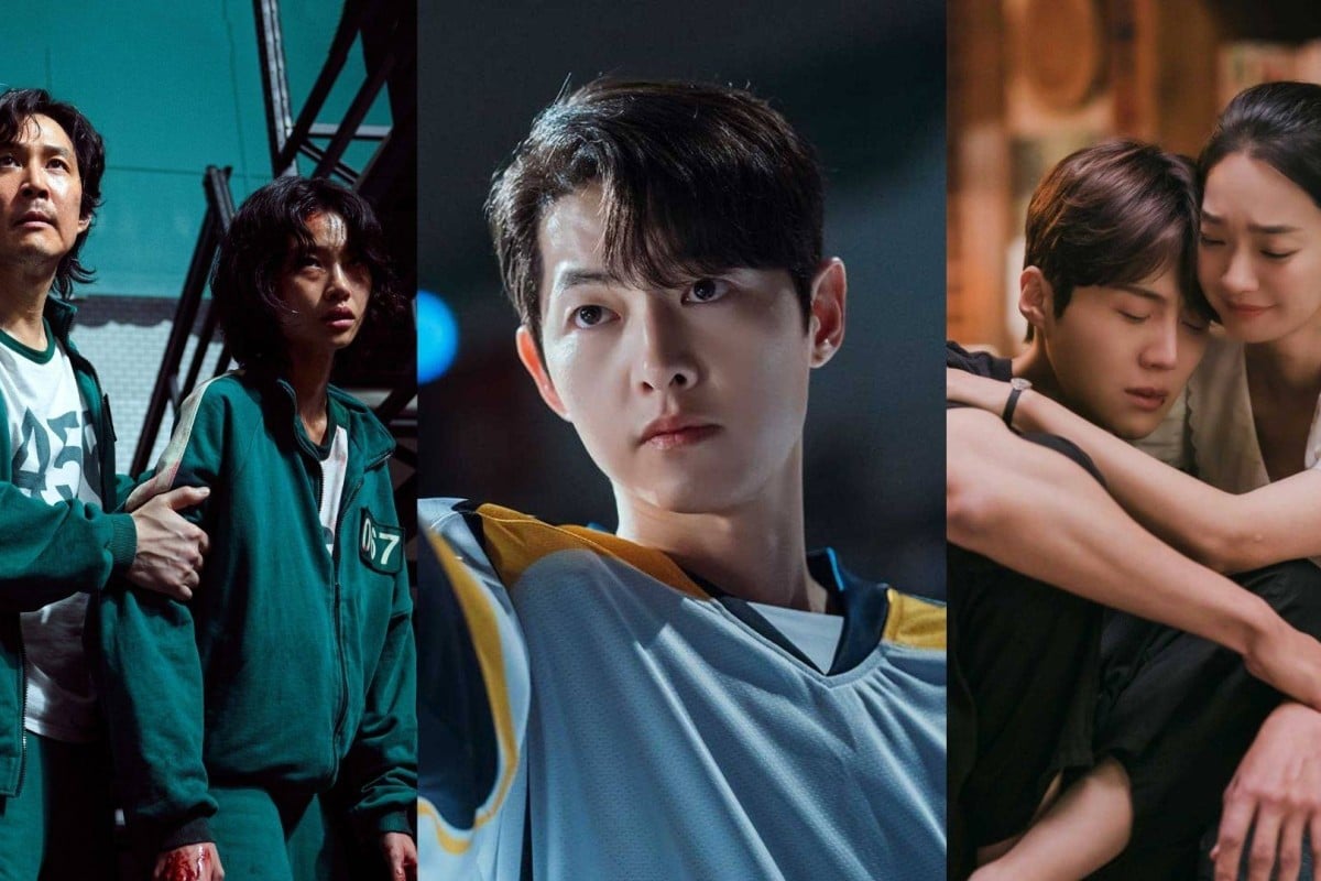Squid Game, Vincenzo and Hometown Cha-Cha-Cha were some of the biggest Korean dramas of 2021. Photo: Netflix, tvN