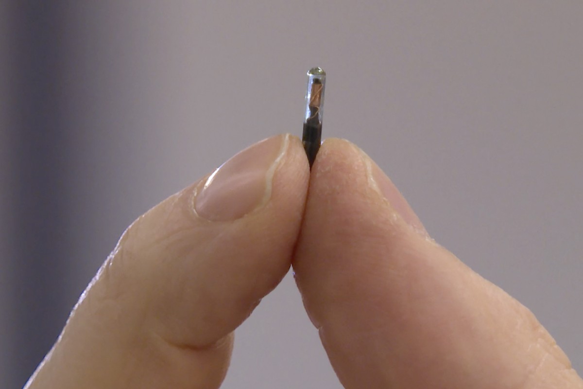 Swedish company DSruptive Subdermals has come up with a microchip that can be inserted under the skin so that users can carry their Covid passports in their arm. Photo: AFP
