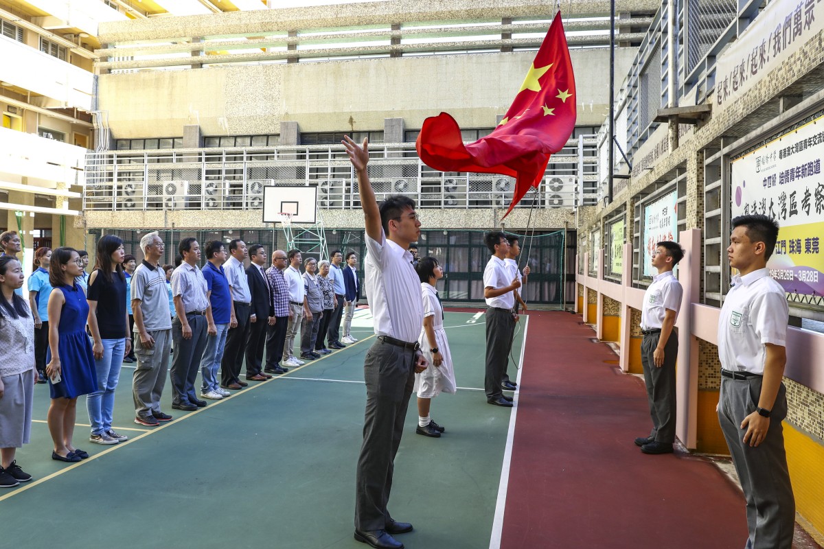 The Hong Kong Federation of Education Workers plans to create a school for teaching children patriotism. Photo: SCMP/Nora Tam